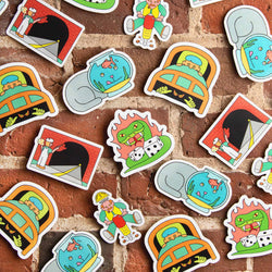 Custom Vinyl Stickers – Die-Cut Waterproof Stickers for Branding, Packaging & Business