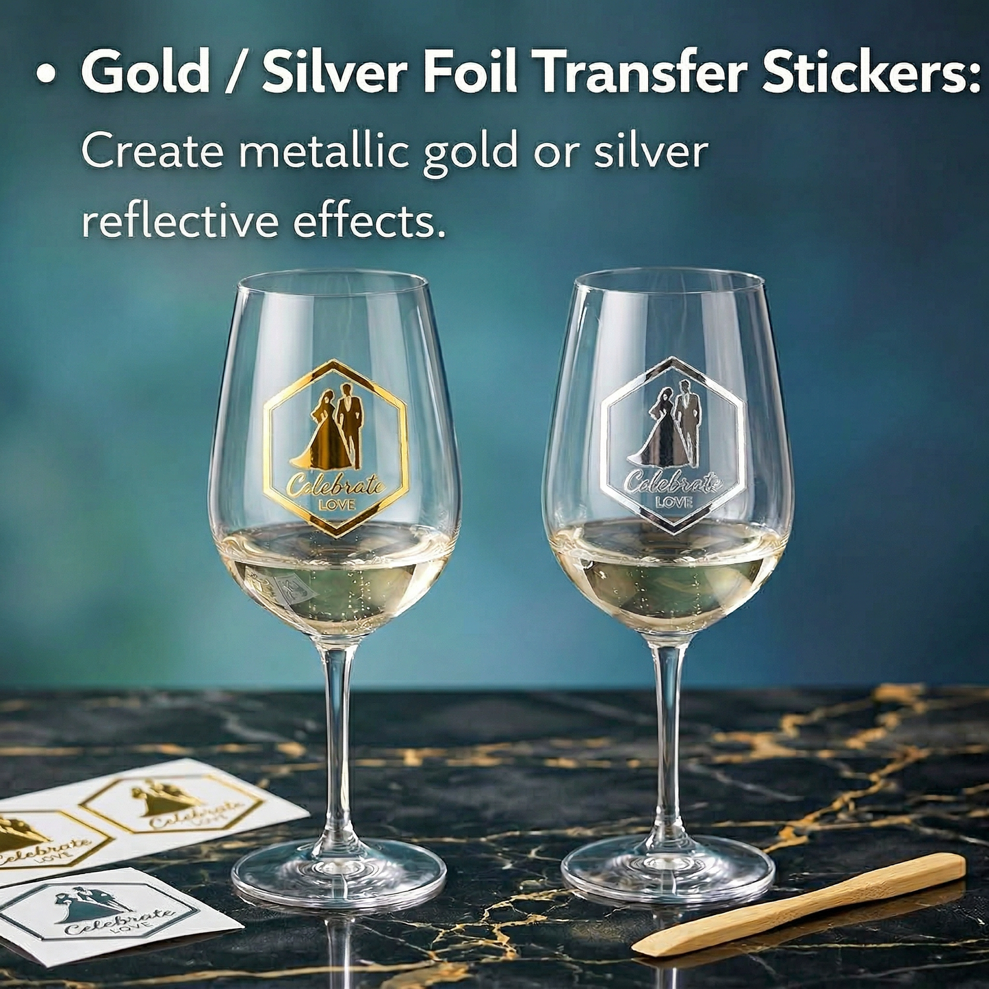 Custom Metal Stickers