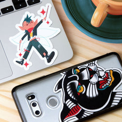 Custom Vinyl Stickers – Die-Cut Waterproof Stickers for Branding, Packaging & Business