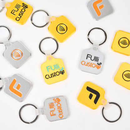 Custom 3D Printed Logo Keychain | Personalized Business Logo Keychain | Custom Text & Artwork | Promotional Gift