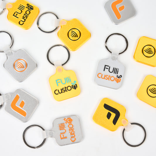 Custom 3D Printed Logo Keychain | Personalized Business Logo Keychain | Custom Text & Artwork | Promotional Gift