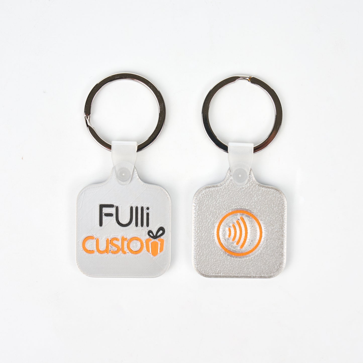 Custom 3D Printed Logo Keychain | Personalized Business Logo Keychain | Custom Text & Artwork | Promotional Gift
