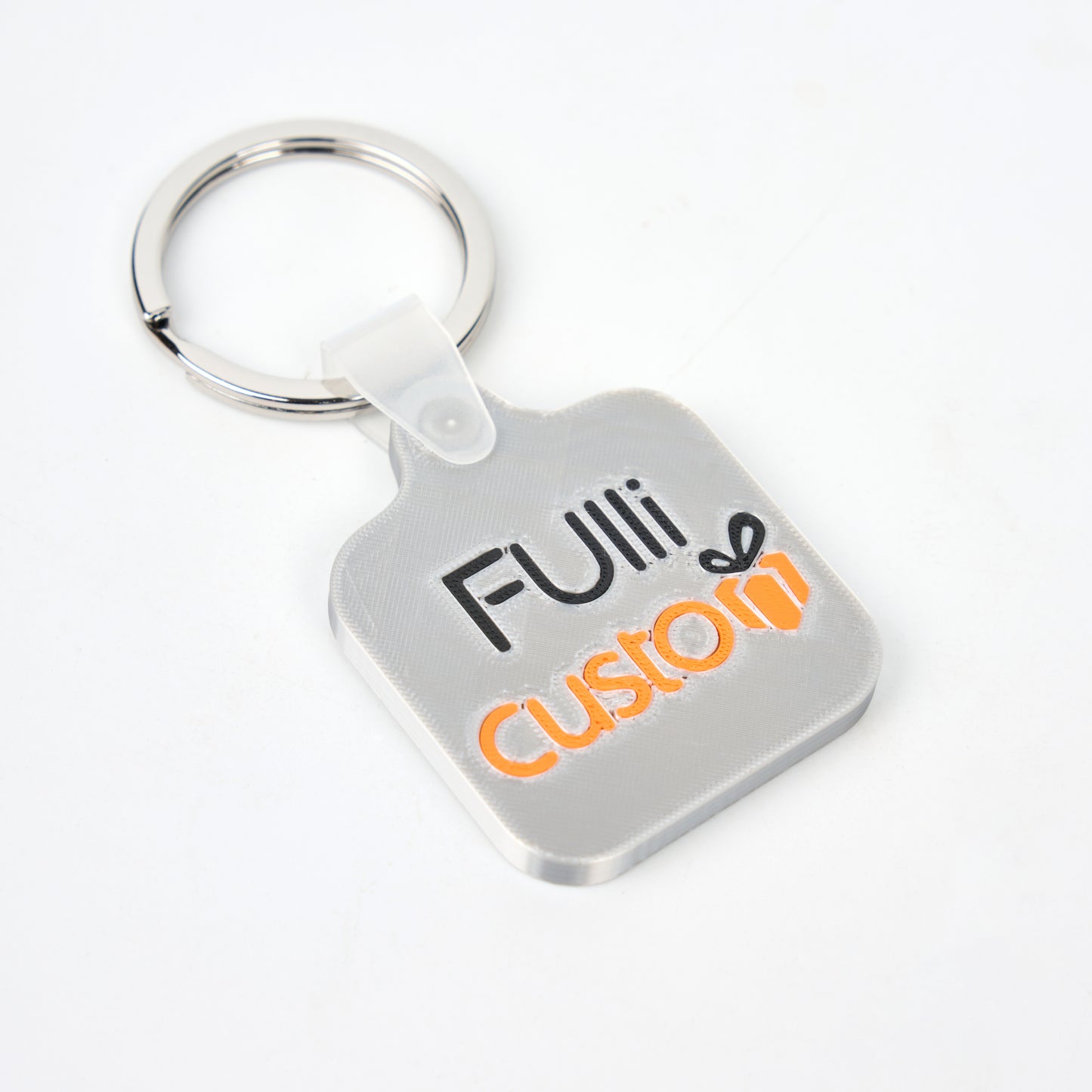 Custom 3D Printed Logo Keychain | Personalized Business Logo Keychain | Custom Text & Artwork | Promotional Gift