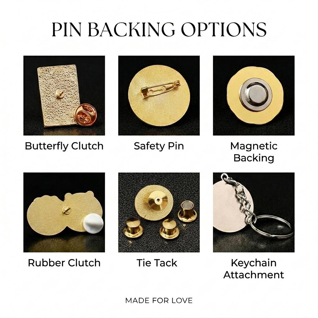 Custom Enamel Pin From Your Design _ No Minimum Order _ Free Design Service - Etsy