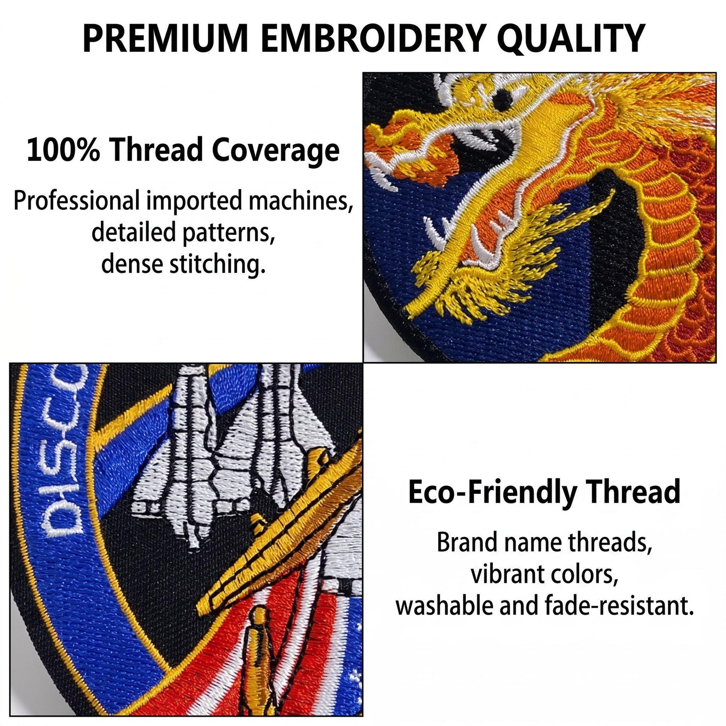 Custom Embroidered Patch | Personalized Patch | Military Patch, Tactical Patch, Sports Badge, Logo Patch, Velcro Patch