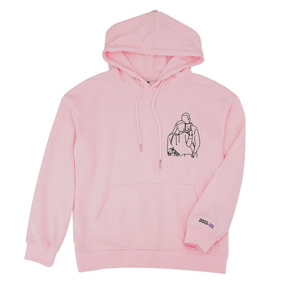 Custom Embroidered Line Drawing Hoodie(buy 2 free shipping❤️)